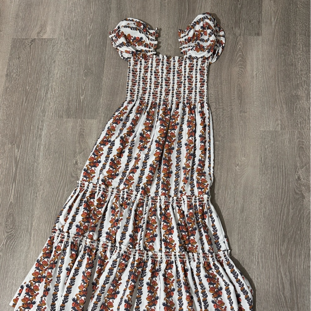 Opt fall floral maxi dress SMALL